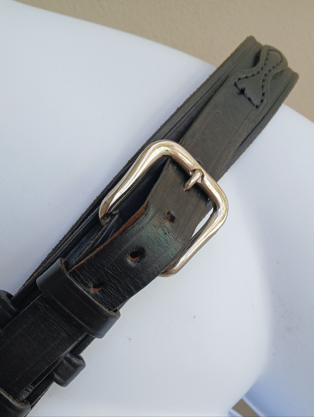 Boston Leather Men's Leather Ranger Belt